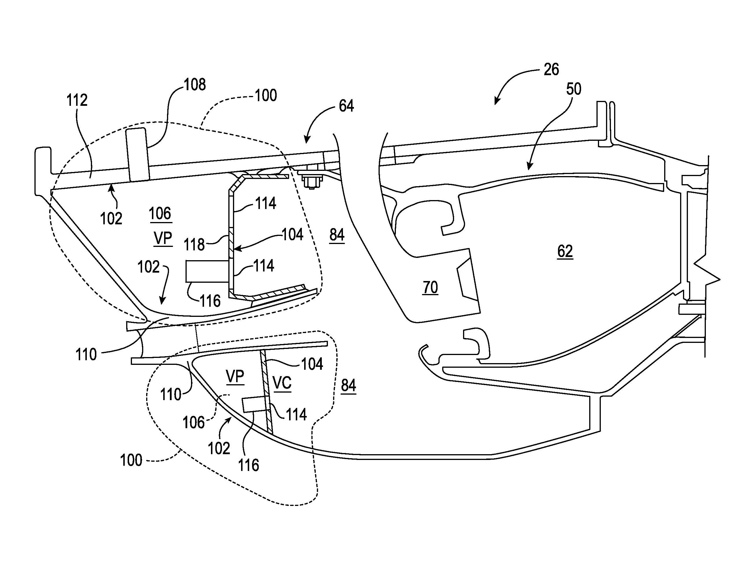 System for suppressing acoustic noise within a gas turbine combustor