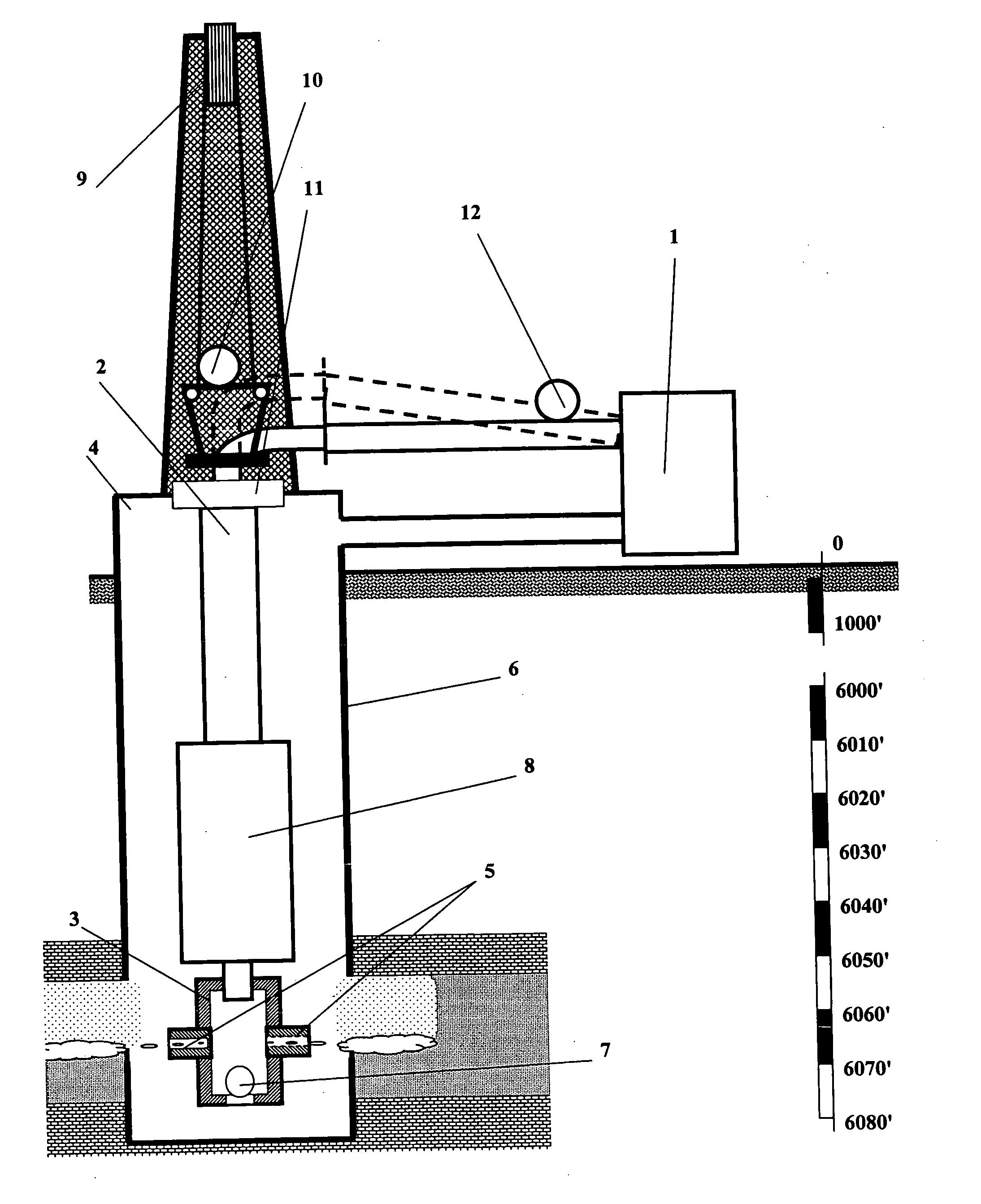 Device for cutting slot-shaped seats in wells by hydro-sandblasting method