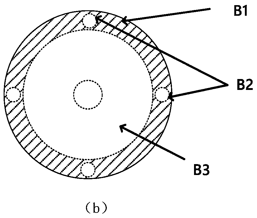 Large-aperture convex free-form surface mirror lens shape detection system and method thereof