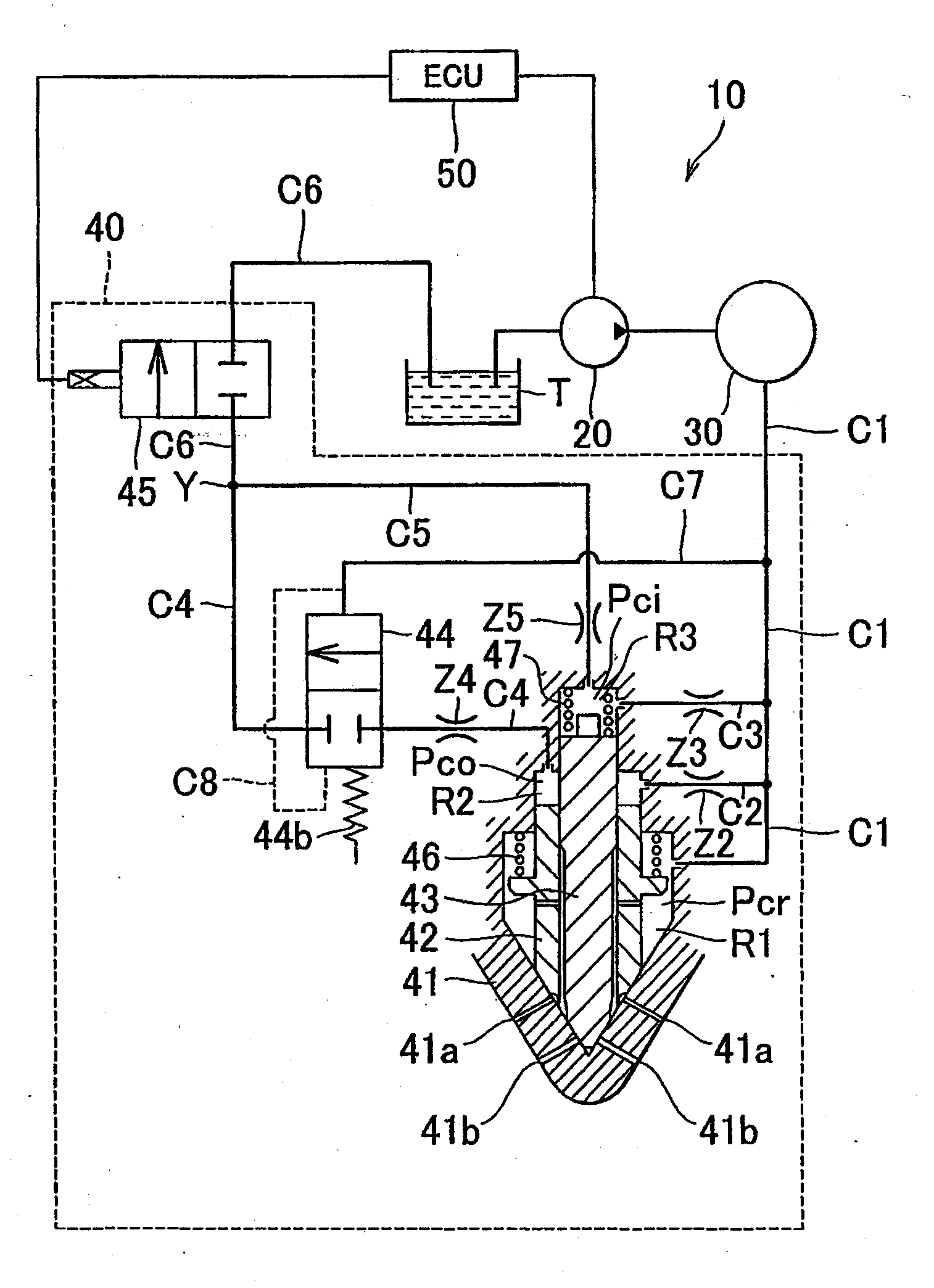 Fuel injection control device and method of controlling fuel injection for an internal combustion engine