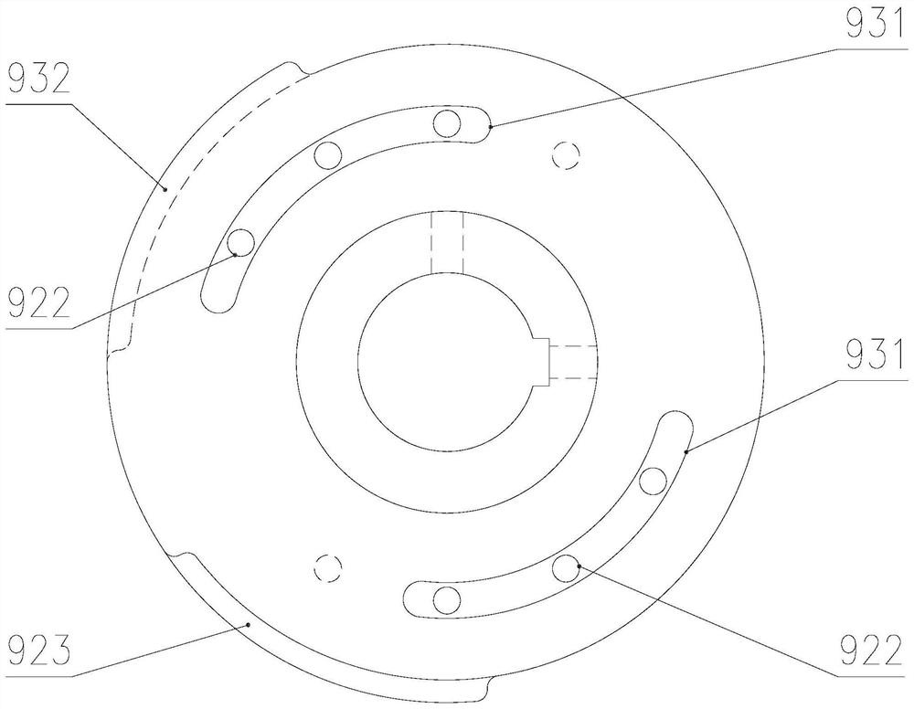 Separation traction device