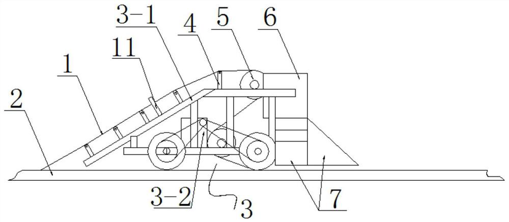 Multi-station feeding conveying equipment and storage yard