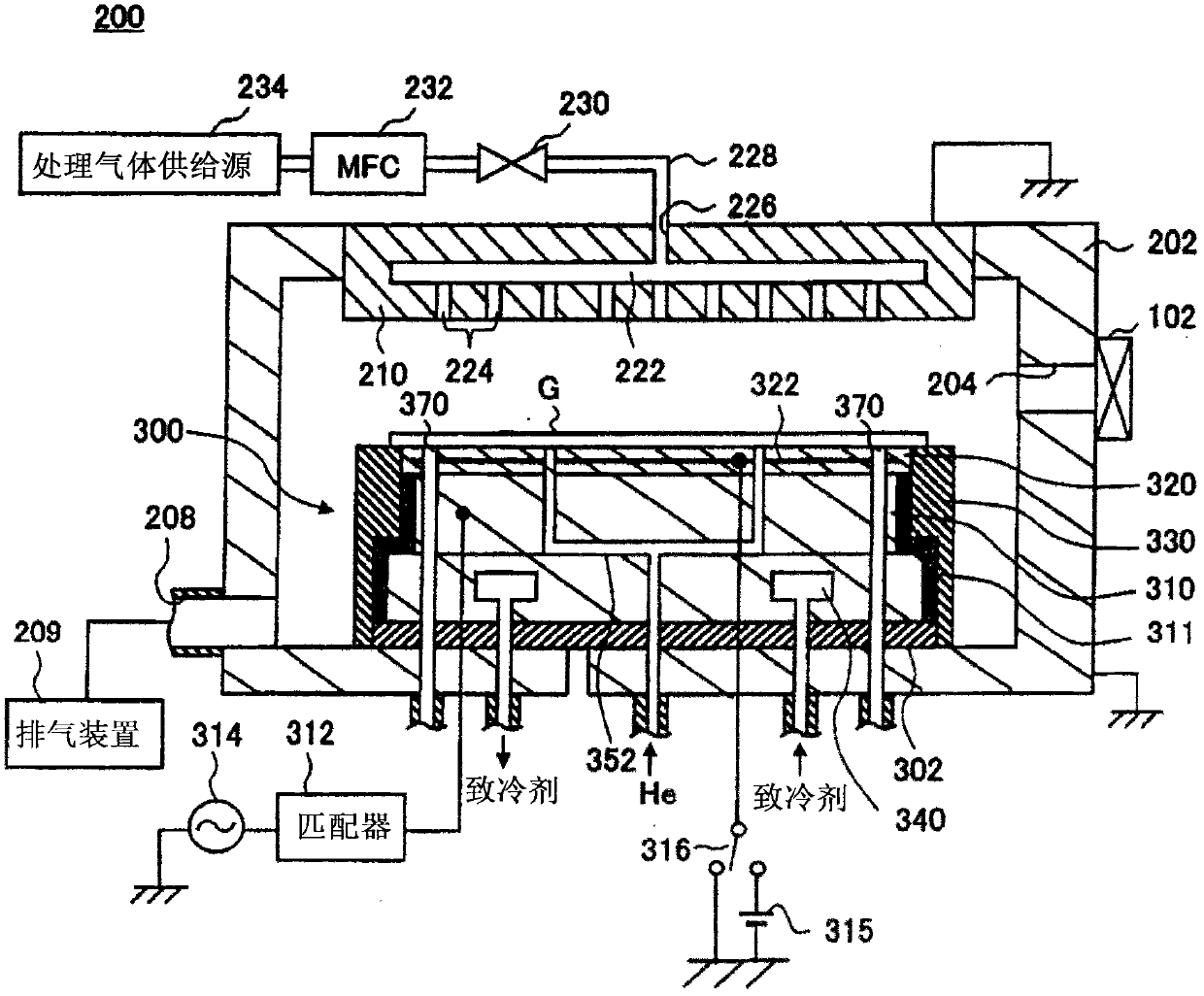 Plasma processing apparatus, substrate holding mechanism, and method for substrate position deviation detection