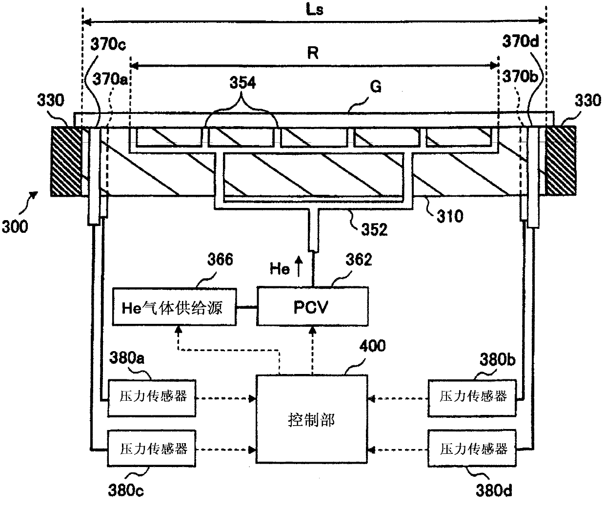 Plasma processing apparatus, substrate holding mechanism, and method for substrate position deviation detection