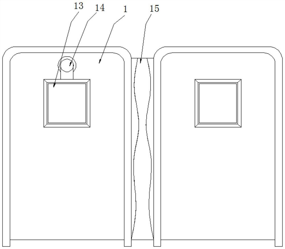 Compressor shell with efficient sound absorption structure