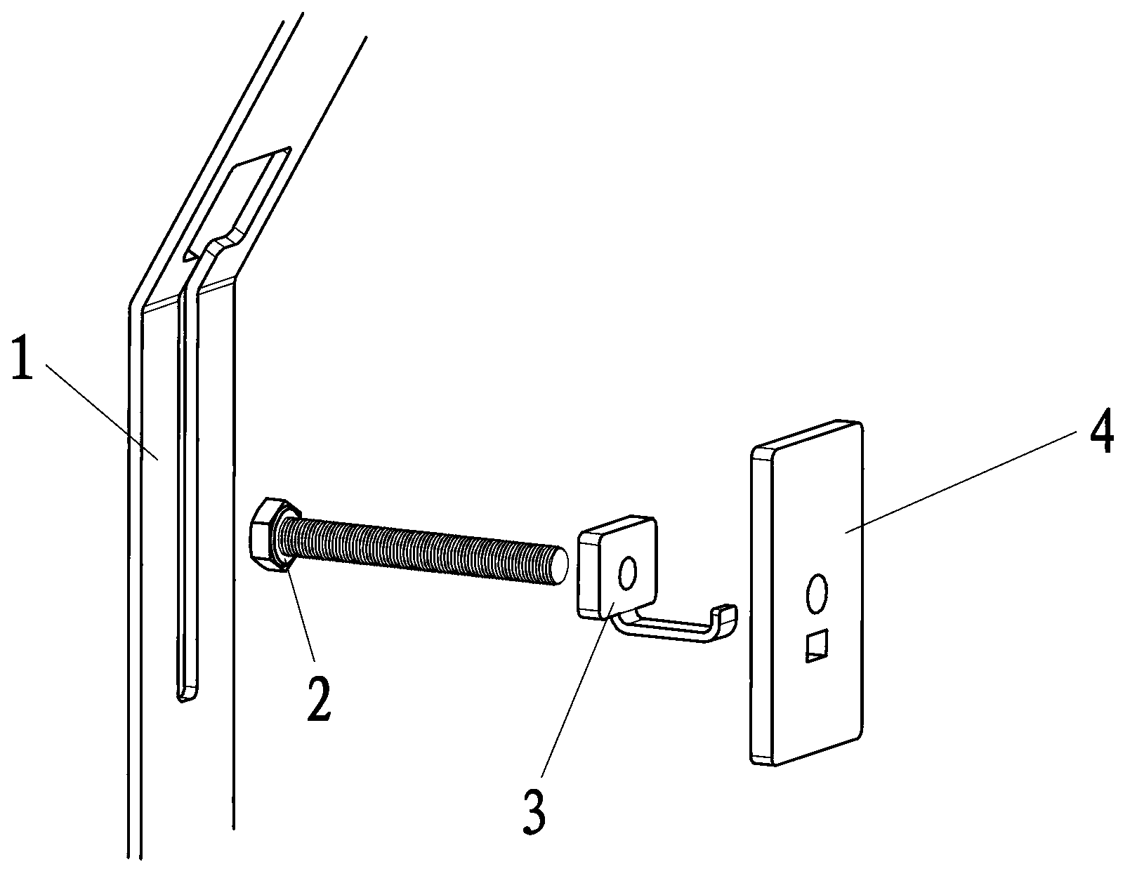 Anti-falling device for bolt