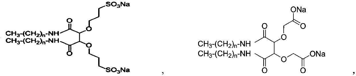 Anionic gemini surfactant and preparation method thereof