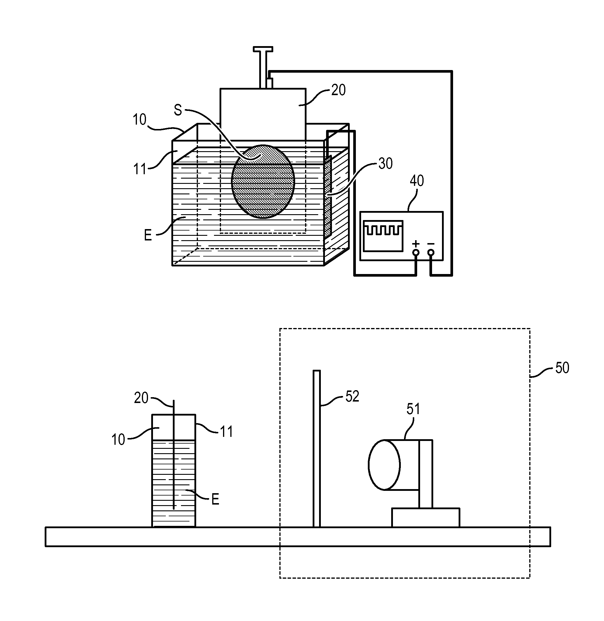 Device and method to conduct an electrochemical reaction on a surface of a semi-conductor substrate
