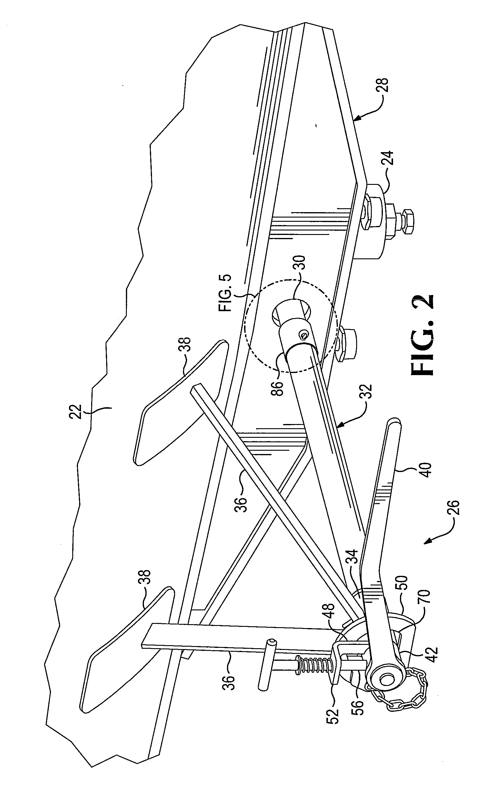 Operating mechanism for tank car bottom valve