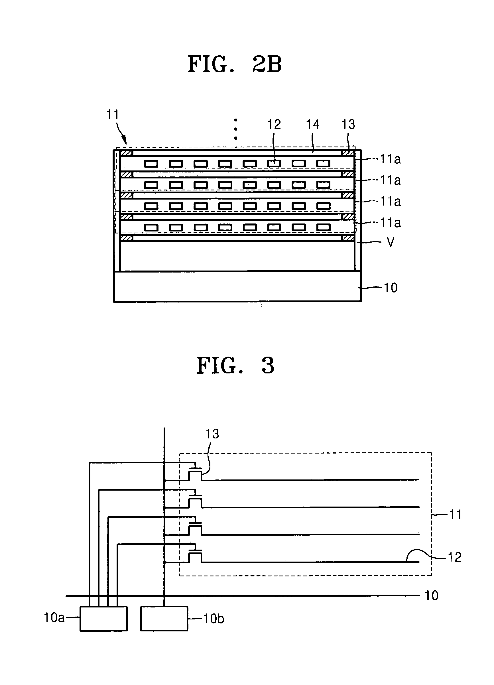 Multi-layered memory apparatus including oxide thin film transistor