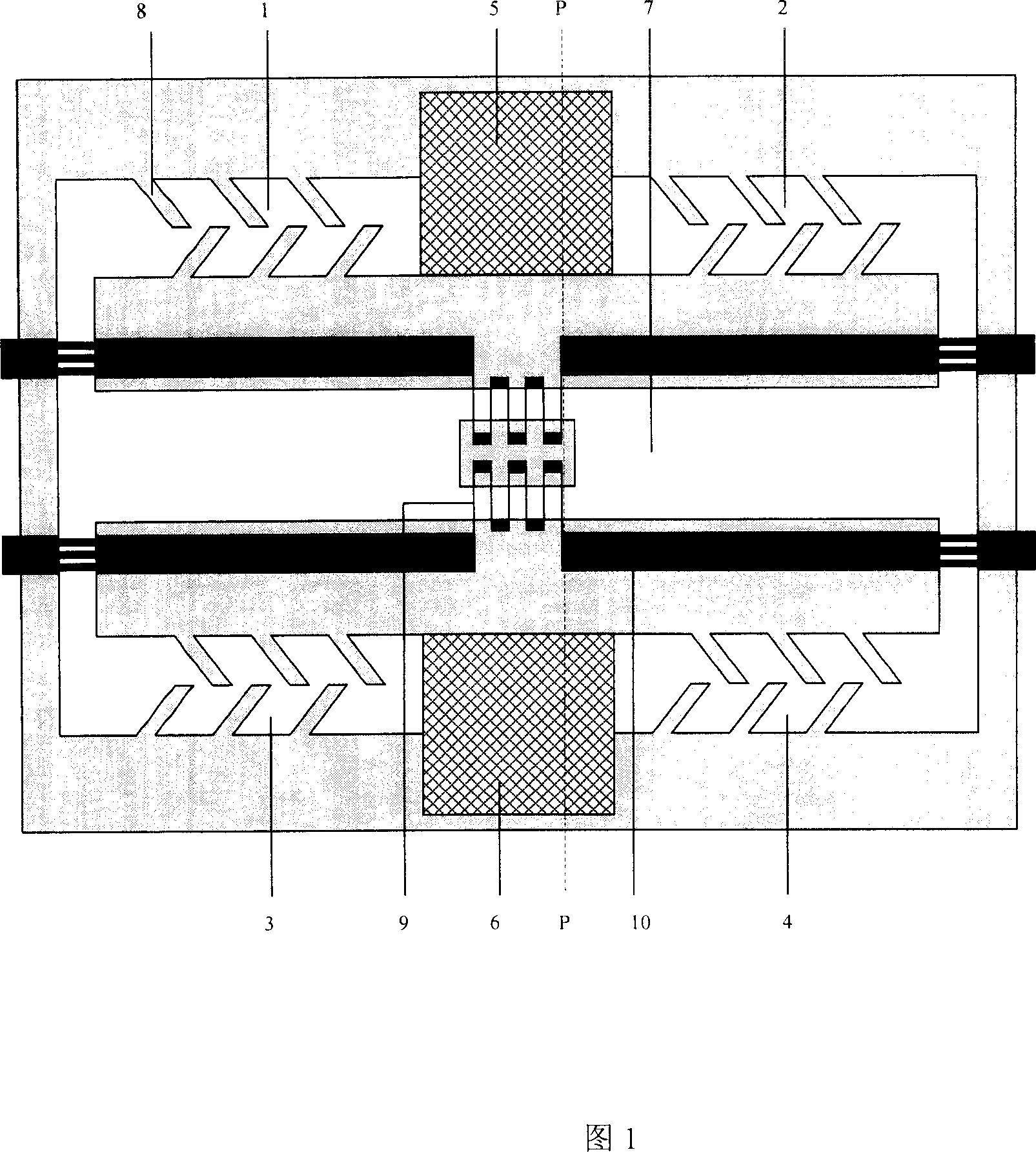 Jet flow angle velocity transducer and method for making same