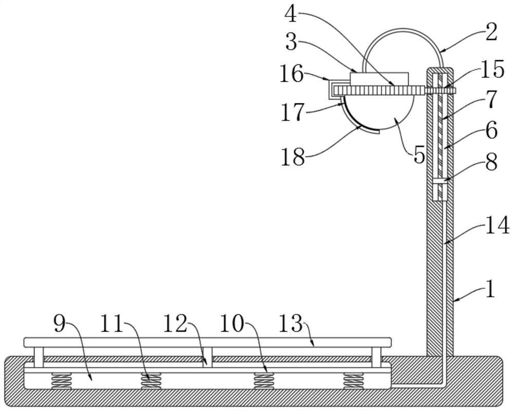 A self-cleaning device for led street lamps