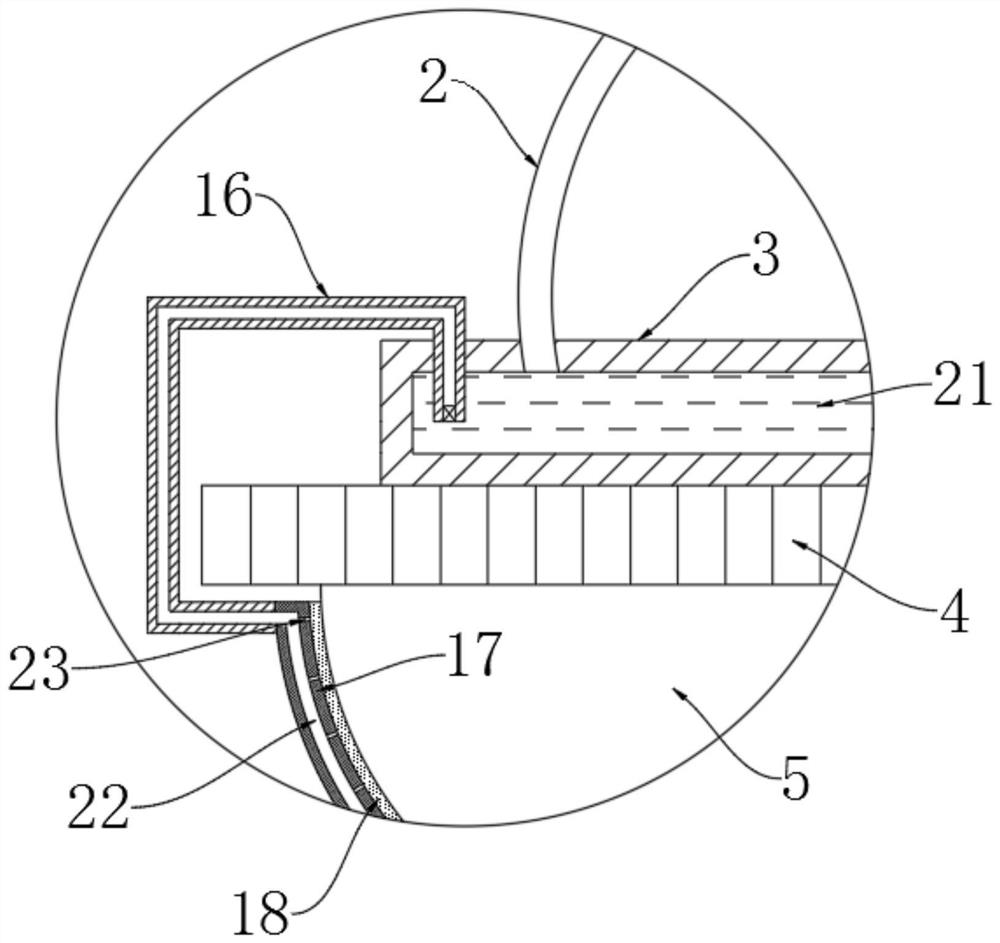 A self-cleaning device for led street lamps