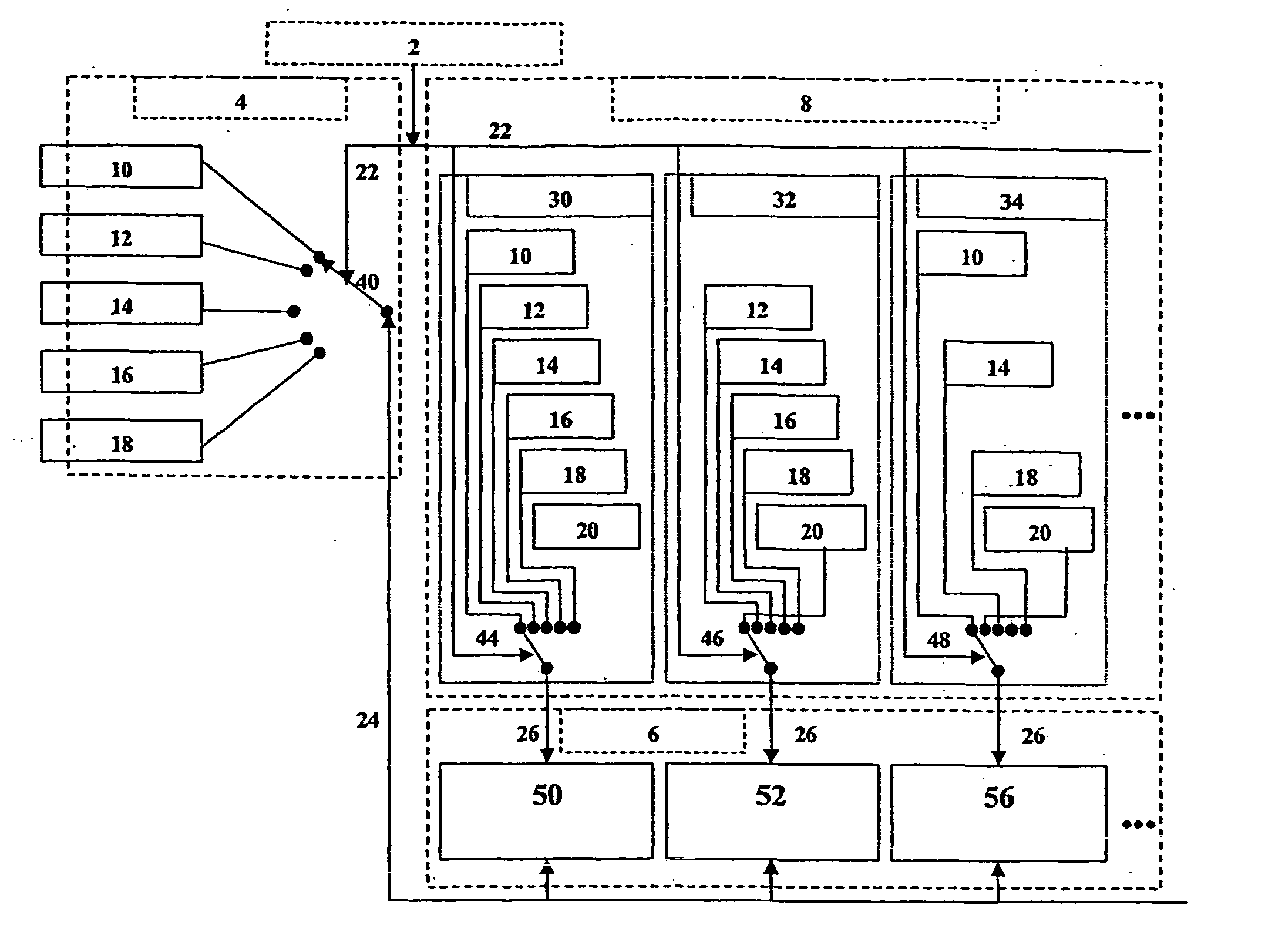 Method and device for adapting the configuration of an application of a mobile terminal to an accessible data connection