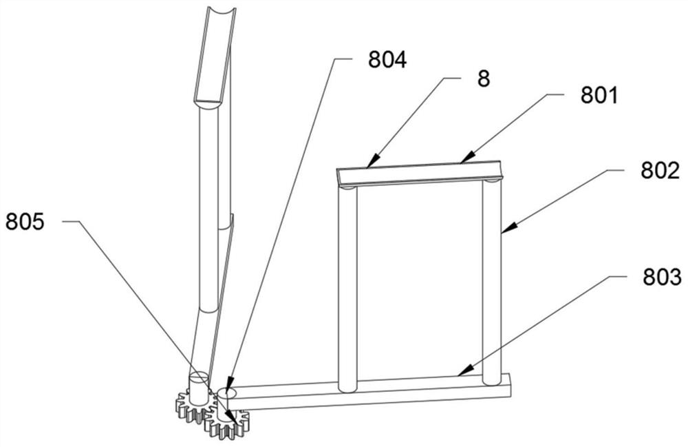 Adjustable orthopedic traction frame for medical orthopedics department