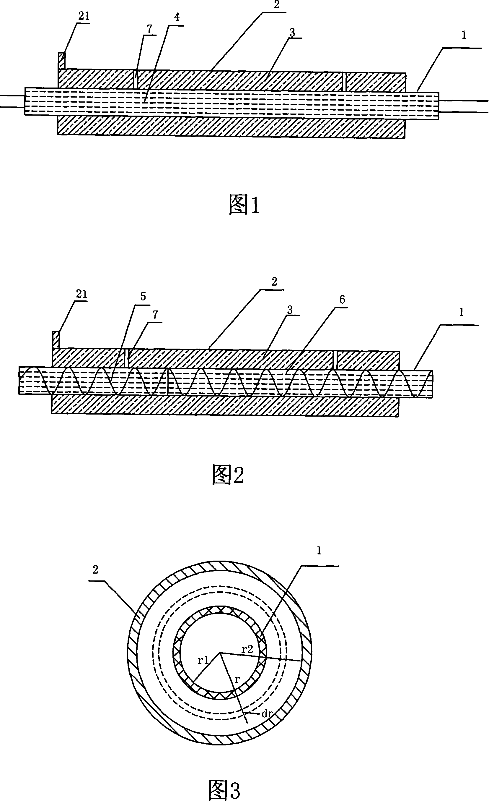 Method and device for measuring liquid thermal conductivity factor