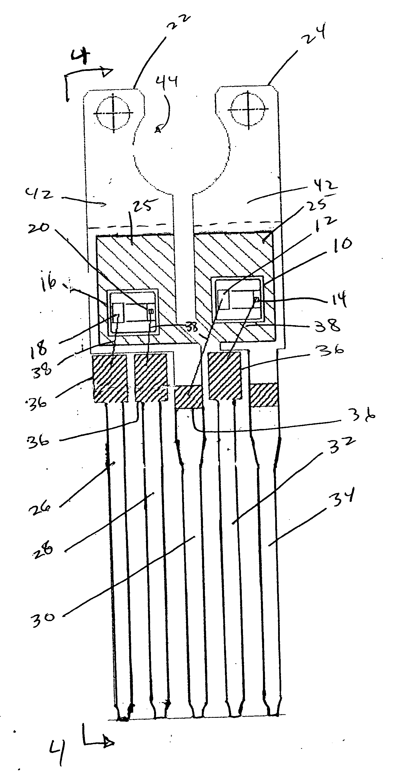 Half-bridge package