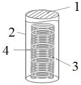 Disposable smoke cartridge and heating non-combustion cigarette comprising same