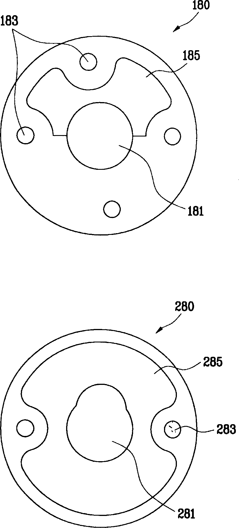 Silencer of rotary compressor