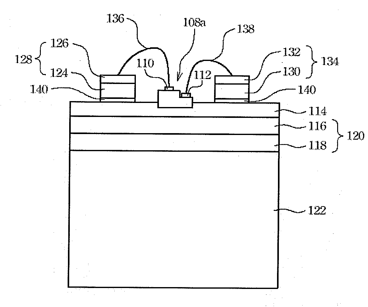 Embedded metal heat sink for semiconductor