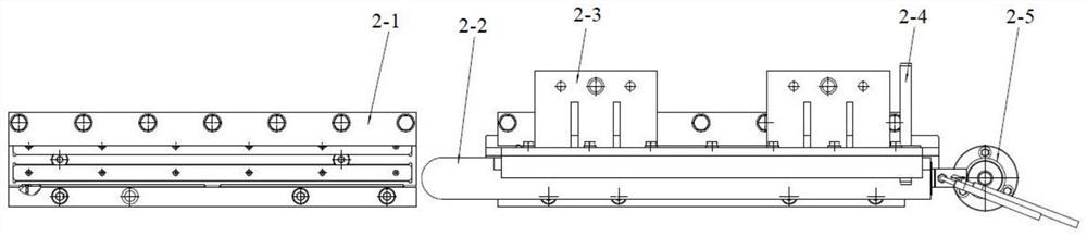 Onboard platform supporting system for heading machine