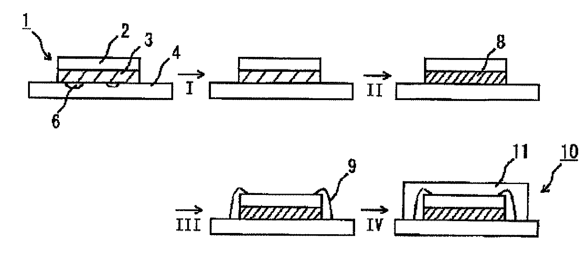 Process for manufacturing process of semiconductor device