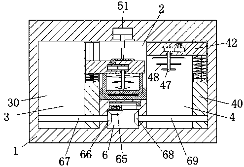 Medical bone treatment medicinal material treatment device