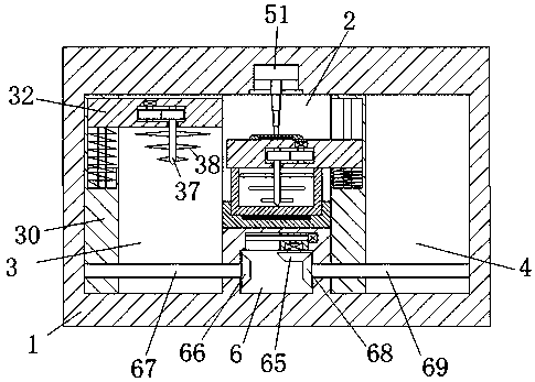 Medical bone treatment medicinal material treatment device