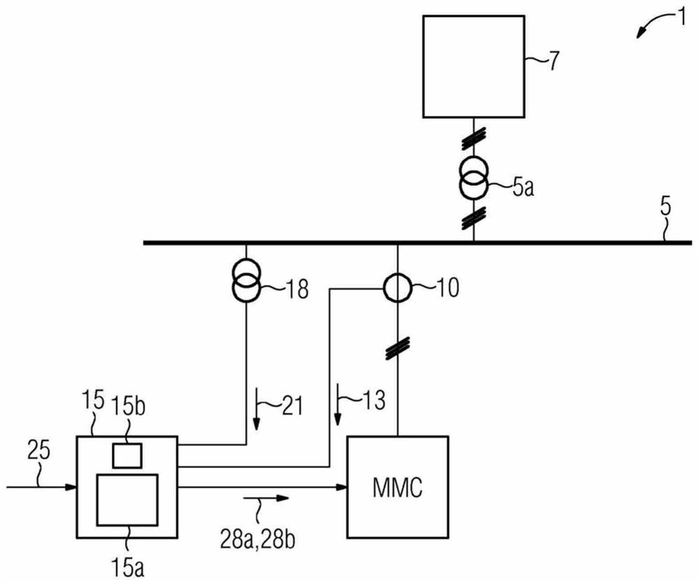 Multiphase multilevel power converter having a drive and a passive frequency filter, and method for driving the multiphase multilevel power converter