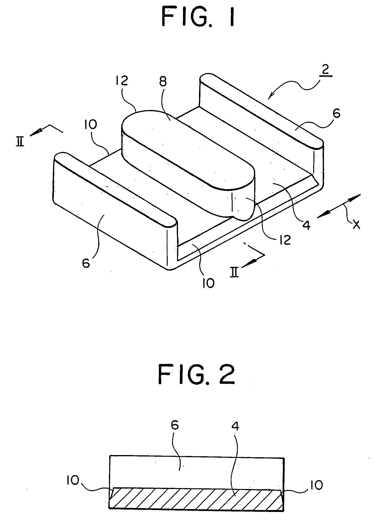 Planar type ferrite core