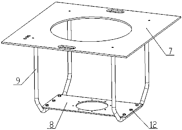 Carbon fiber storage circulating fan