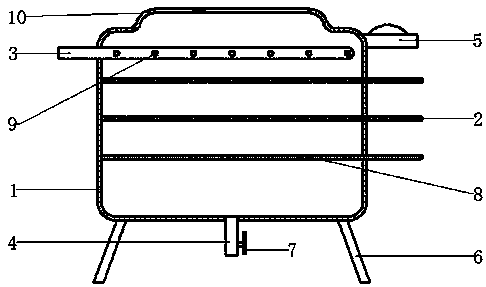 Novel energy-saving cooling device