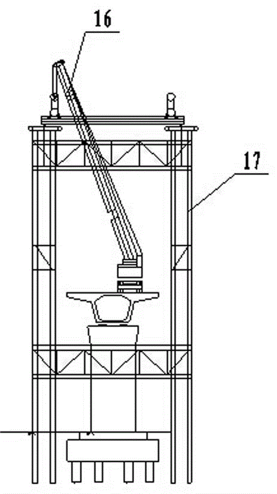 Construction method for continuous tie bar steel tube arch bridge