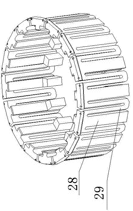 Spring-type quenching clamp assembly