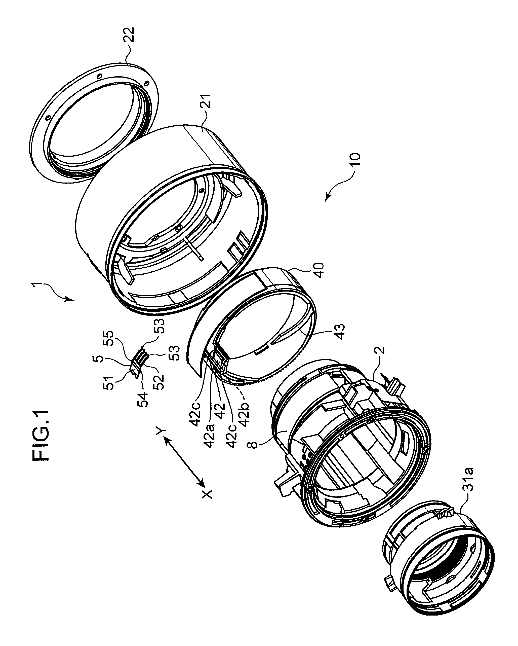 Lens barrel and imaging optical system