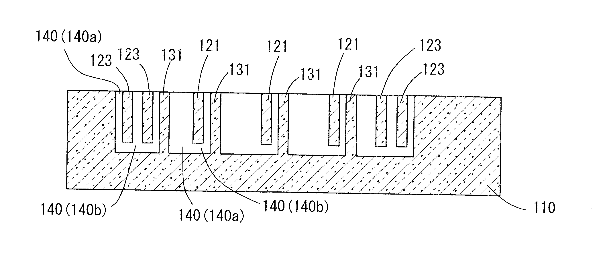 Manufacturing method of semiconductor device including etching step