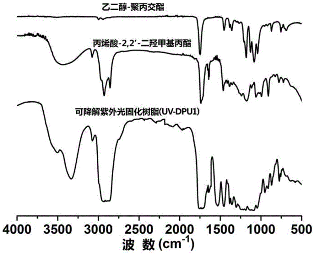 Biodegradable UV (ultraviolet)-curable resin as well as preparation method and application thereof in coating material for paper