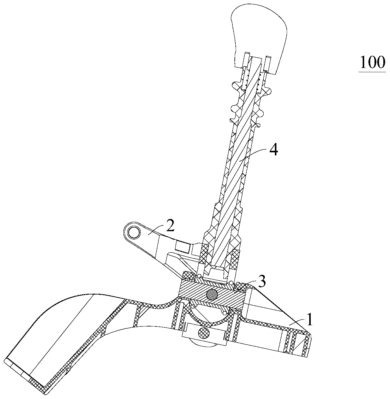 Gear shifter and vehicle comprising same