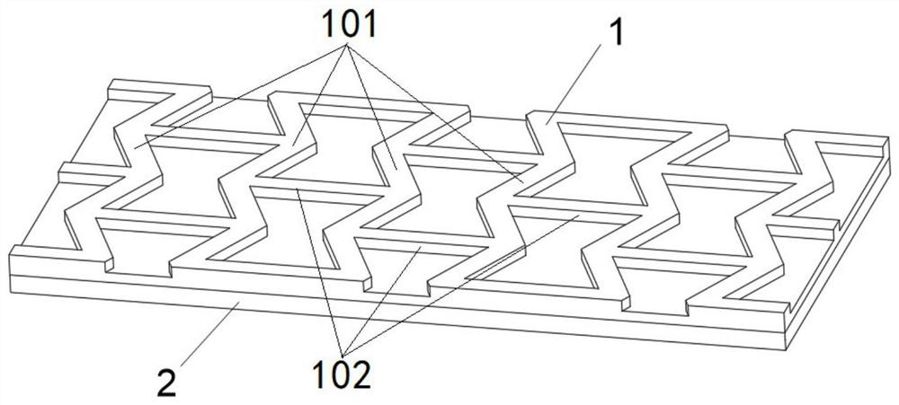 A kind of parallel flexible strain sensor and preparation method thereof
