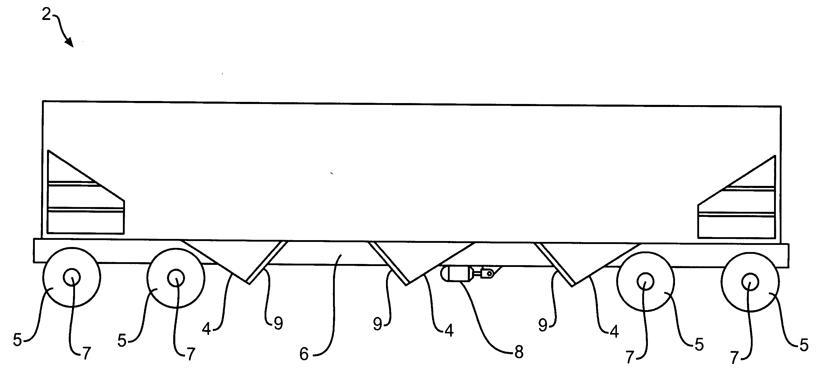 Mechanism for selectively operating hopper doors of a railroad car