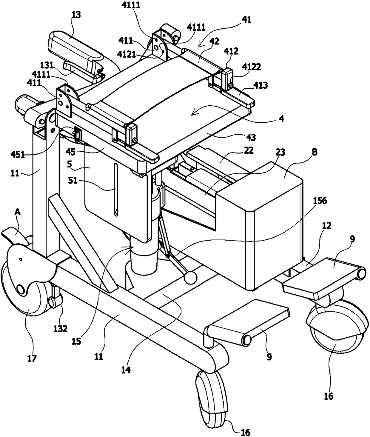 Improved wheelchair