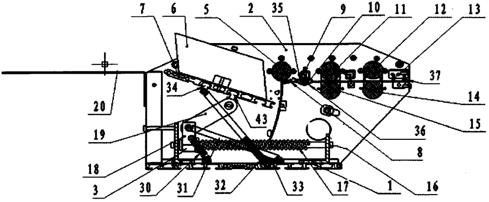 Paper feed mechanism for film laminating machine, film laminating machine and film laminating system