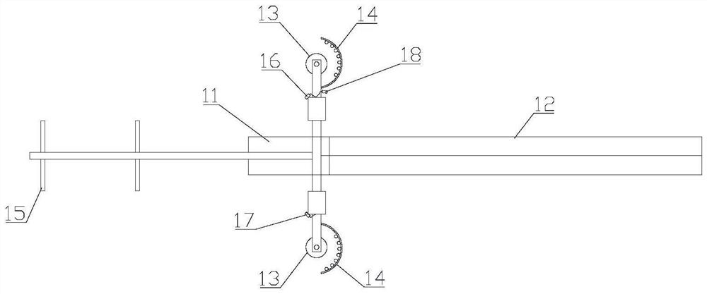 Preforming cold mold and preforming system for forming pultrusion beam of wind power blade