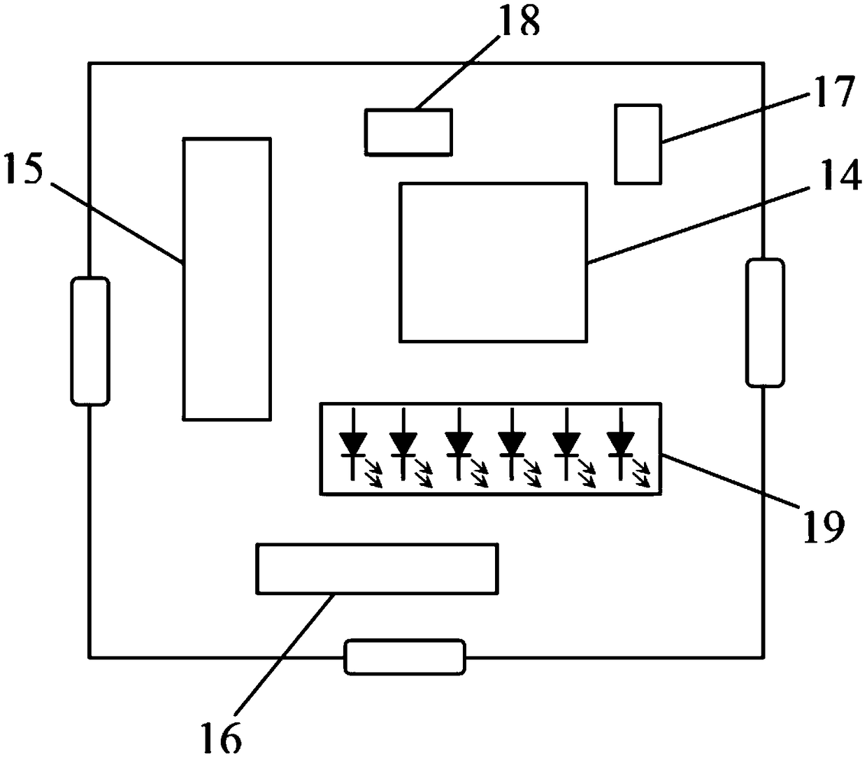 A Flash device erase and writing life testing system device