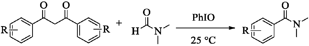 Preparation method of N,N-dimethyl benzamide