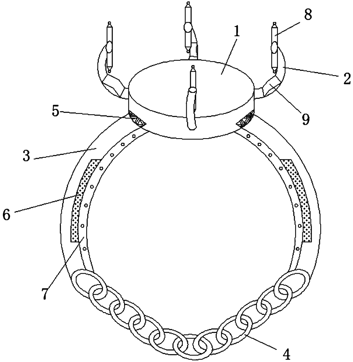 General jewelry clamp holder