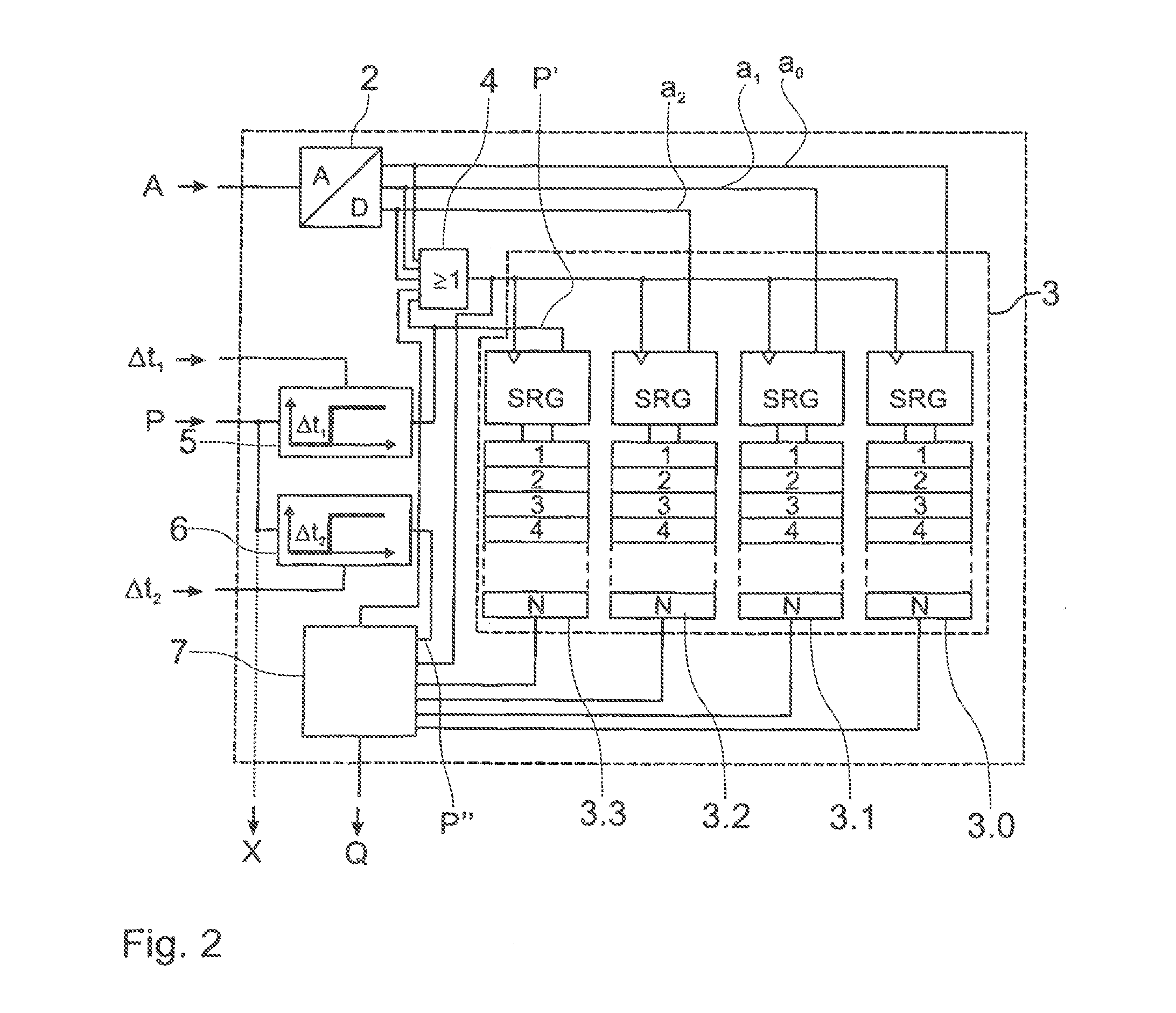 Evaluation Circuit for an Optoelectronic Detector and Method for Recording Fluorescence Events