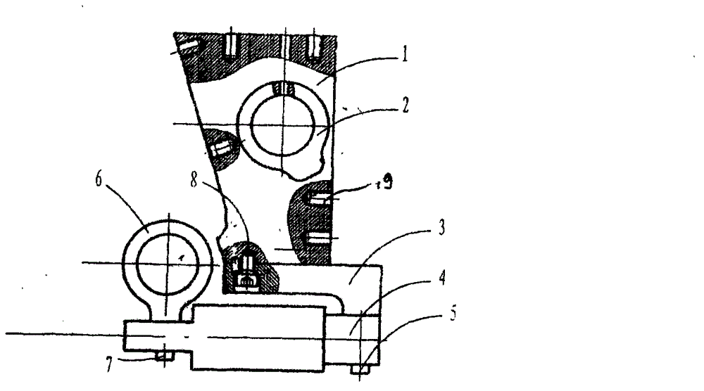 Molybdenum-wire three-guide-wheel tensioning system