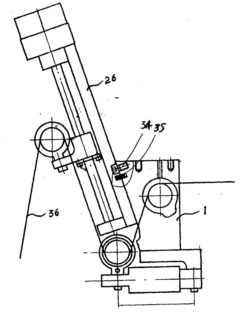 Molybdenum-wire three-guide-wheel tensioning system