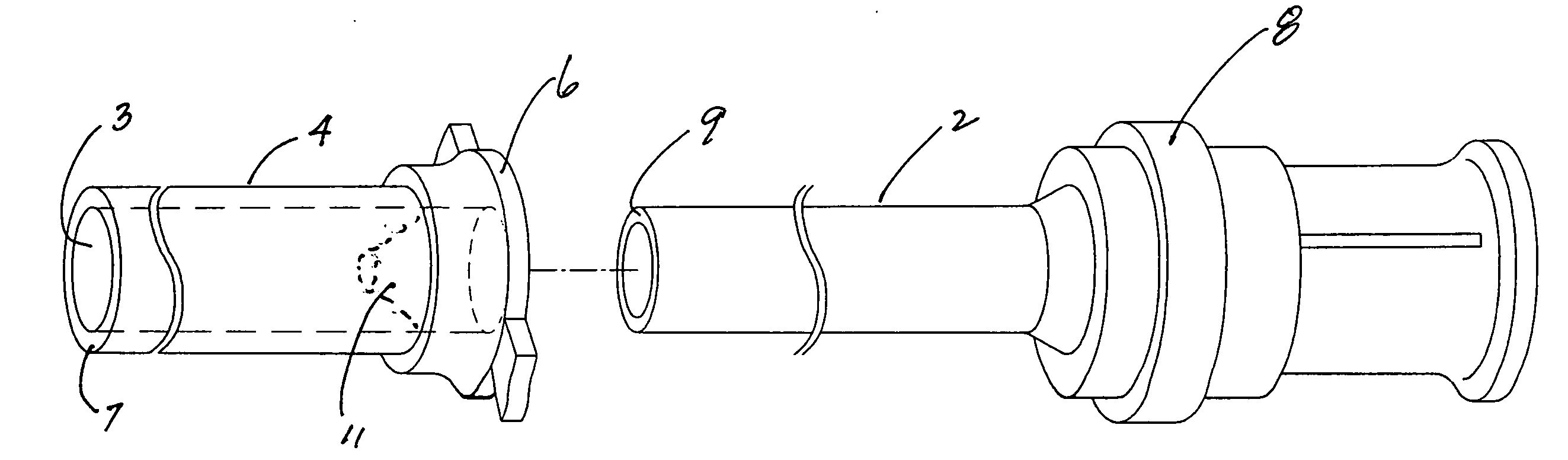 Device for shielding the lens of a flexible or rigid surgical endoscope